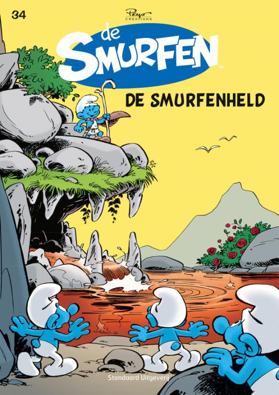 Omslag van De Smurfenheld