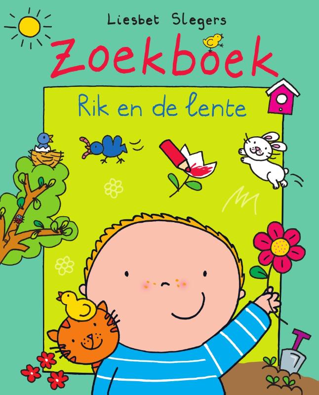 Omslag van Zoekboek Rik en de lente