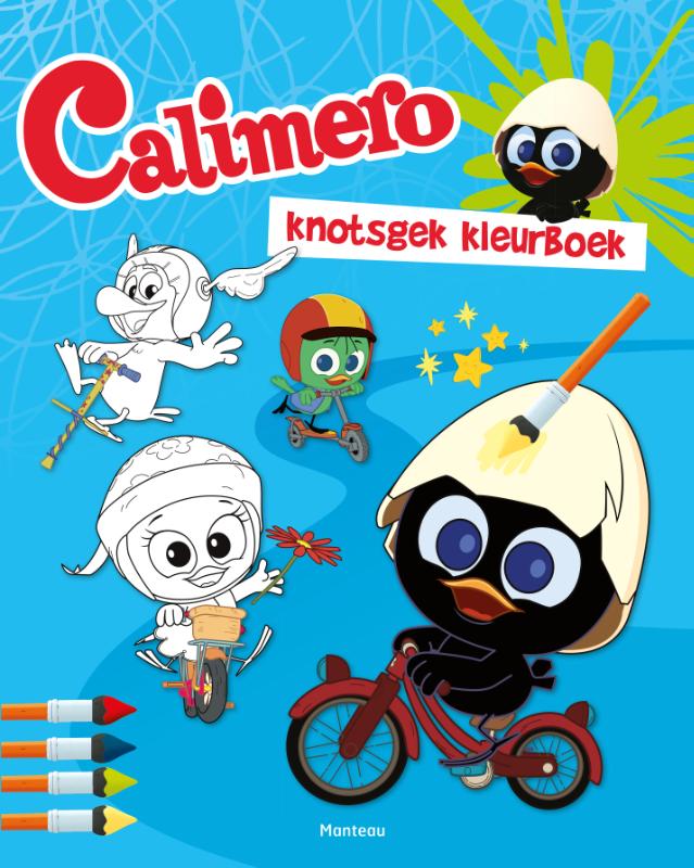 Omslag van Calimero knotsgek kleurboek