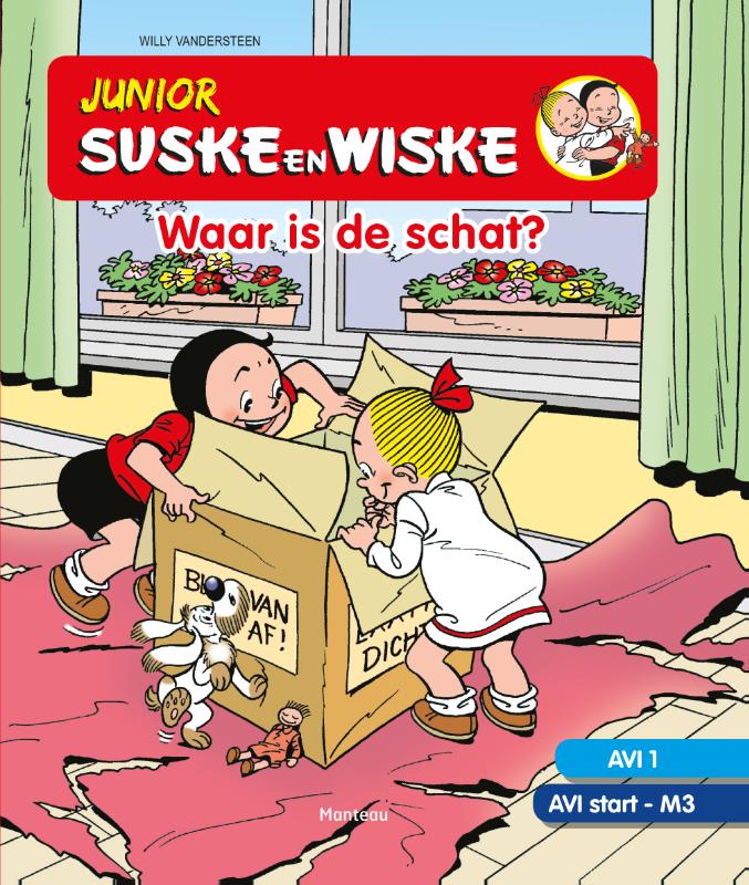 Omslag van AVI 1 Waar is de schat?
