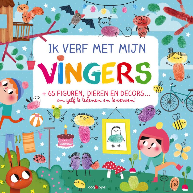 Omslag van Ik verf met mijn vingers!