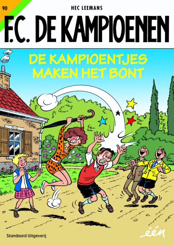 Omslag van De Kampioentjes maken het bont