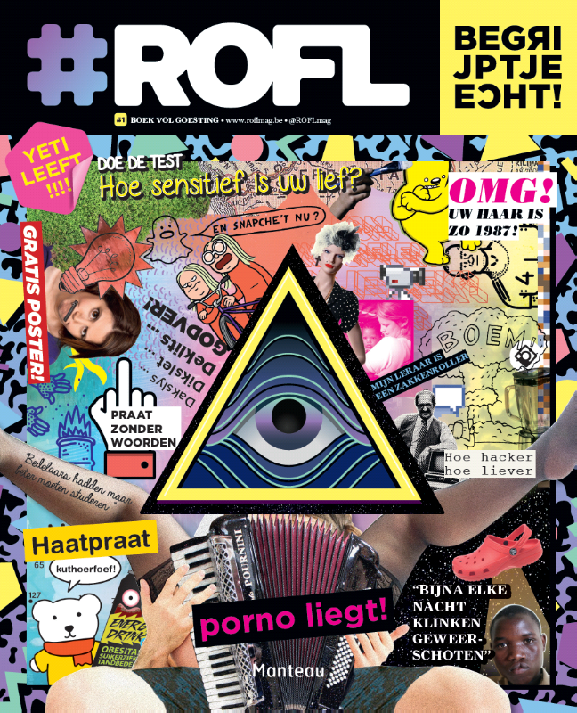 Omslag van ROFL Magazine