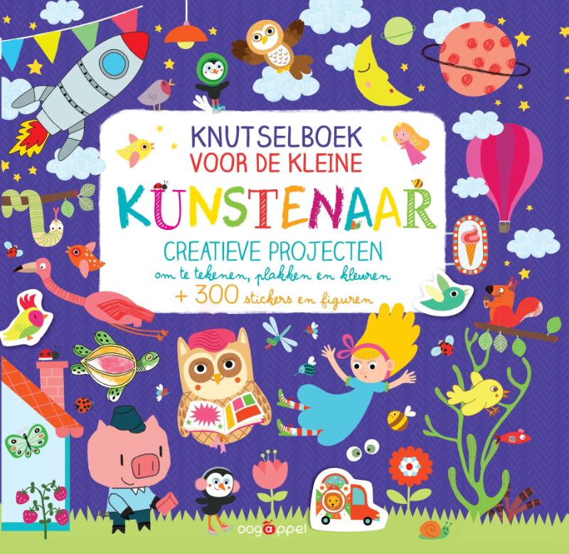 Omslag van Knutselboek voor de kleine kunstenaar