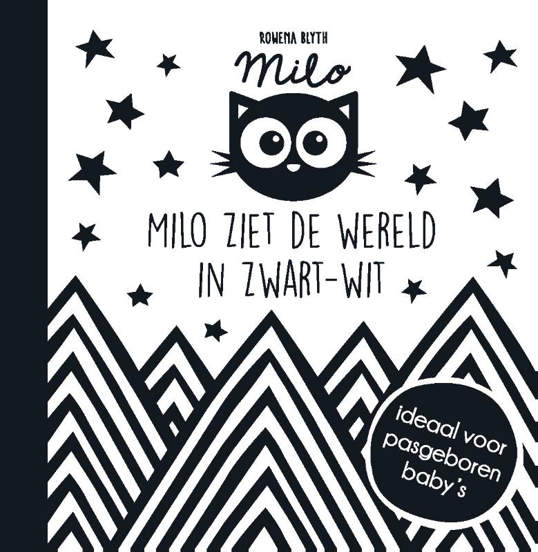 Omslag van Milo ziet de wereld in zwart wit