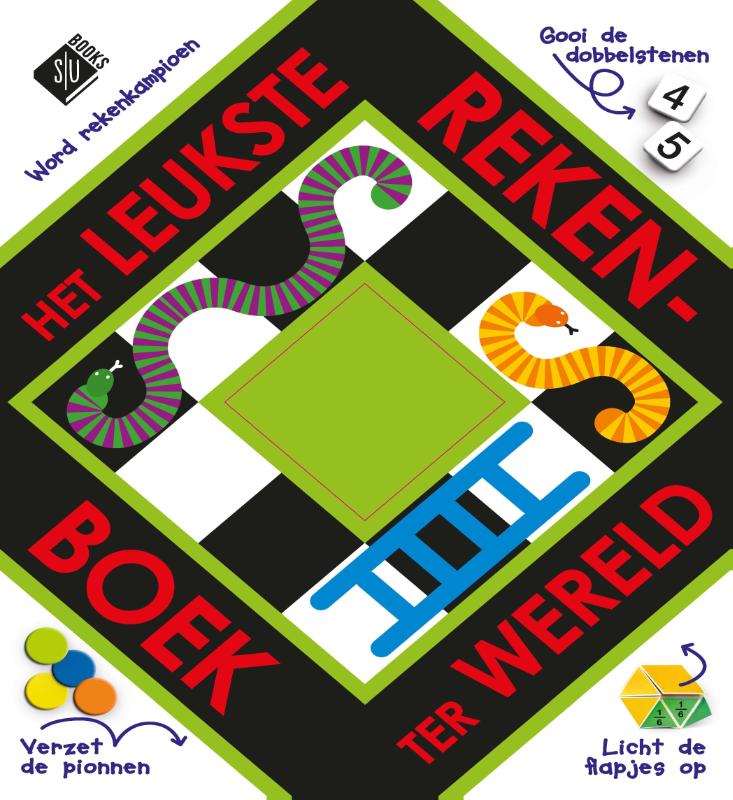 Omslag van Het leukste rekenboek ter wereld