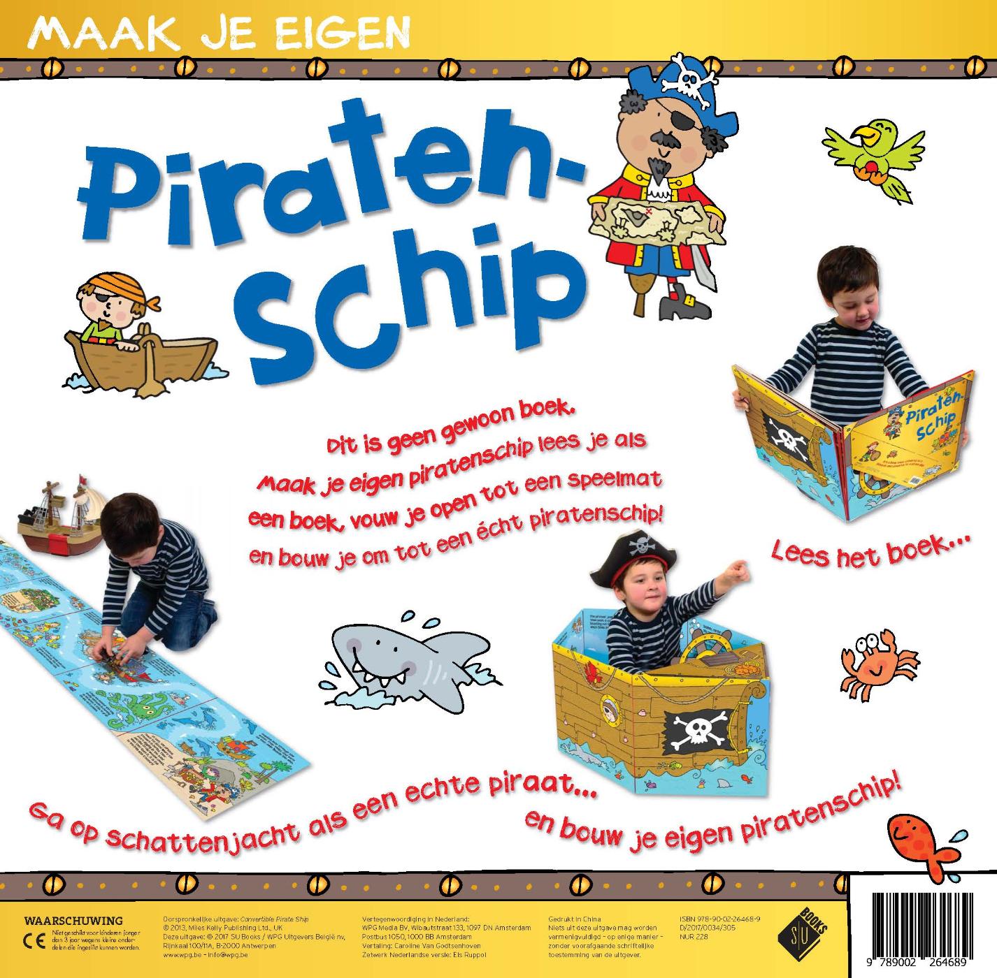 Omslag van Maak je eigen piratenschip