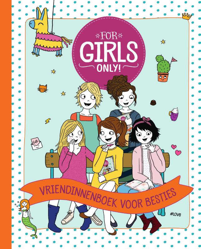 Omslag van Vriendinnenboek voor besties