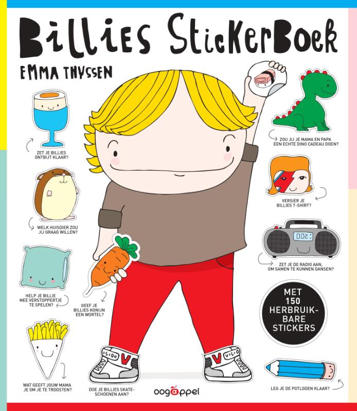 Omslag van Billie's stickerboek