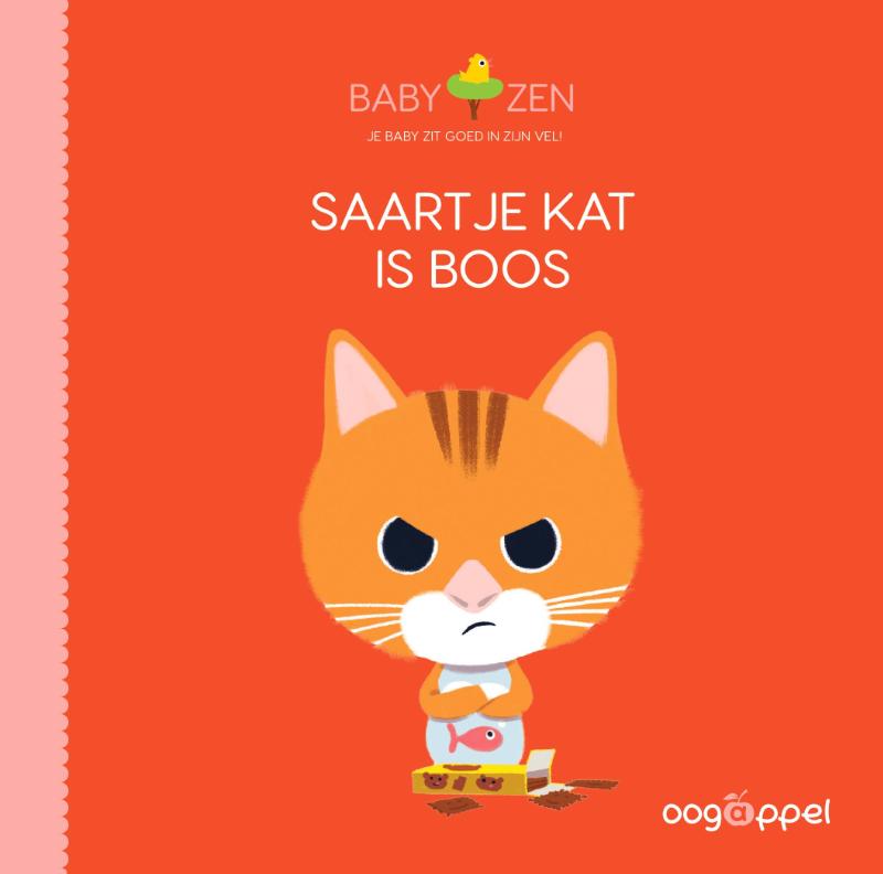 Omslag van Saartje Kat is boos