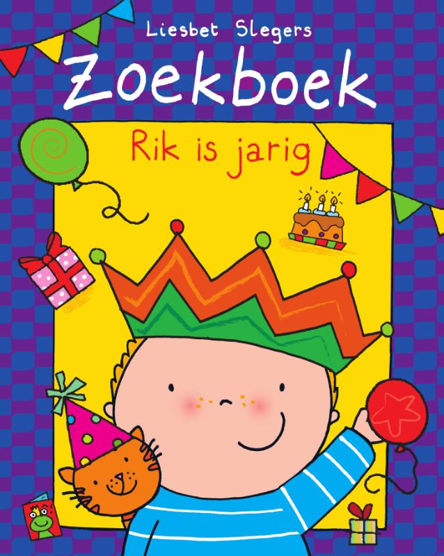 Omslag van Zoekboek Rik is jarig