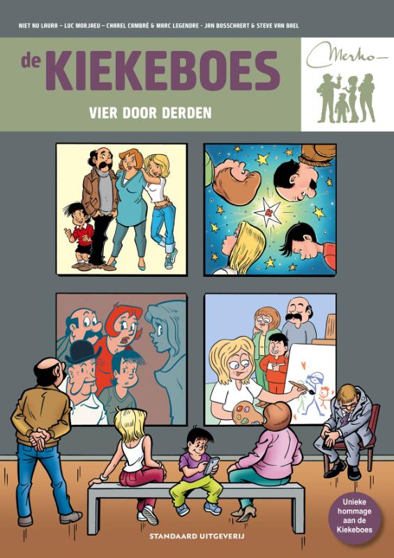 Omslag van Vier door derden - Hommage De Kiekeboes