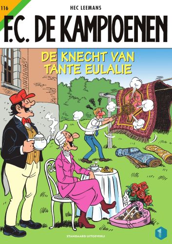 Omslag van De knecht van tante Eulalie
