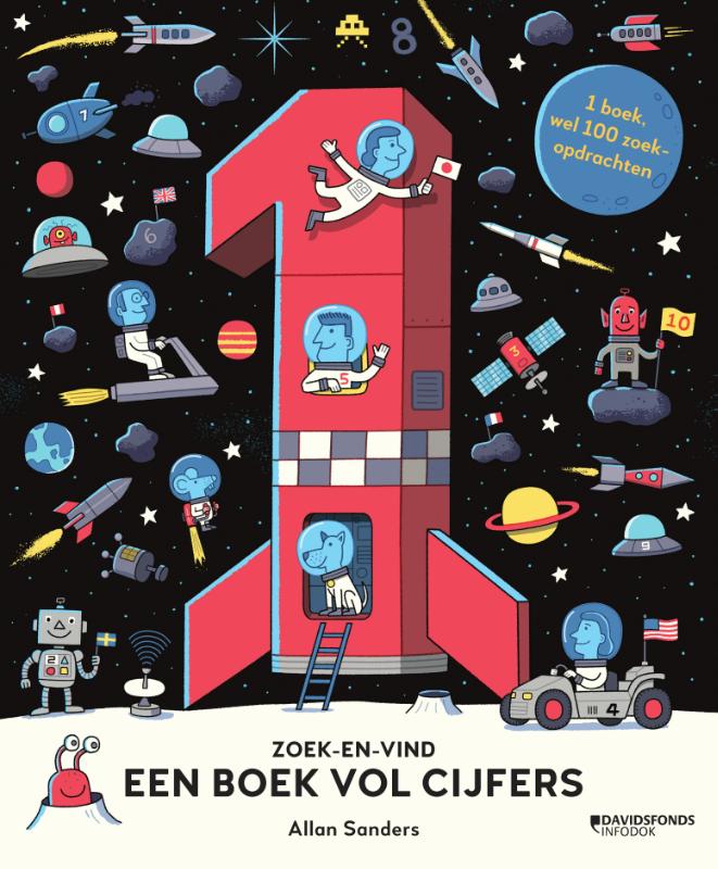 Omslag van Zoek-en-vind, een boek vol cijfers