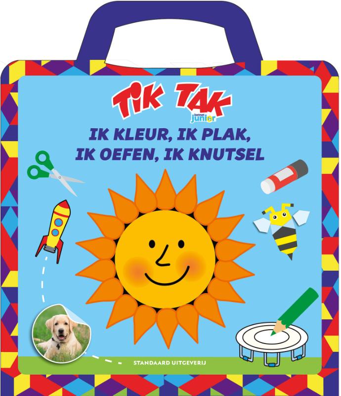 Omslag van Ik kleur, ik plak, ik oefen, ik knutsel