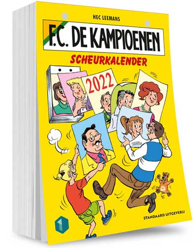 Omslag van Scheurkalender F.C. De Kampioenen