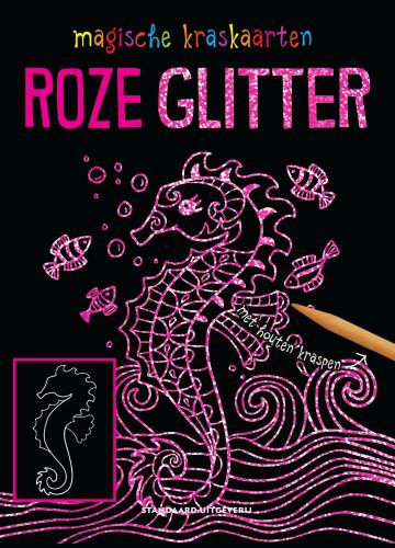 Omslag van Magische kraskaarten: roze glitter