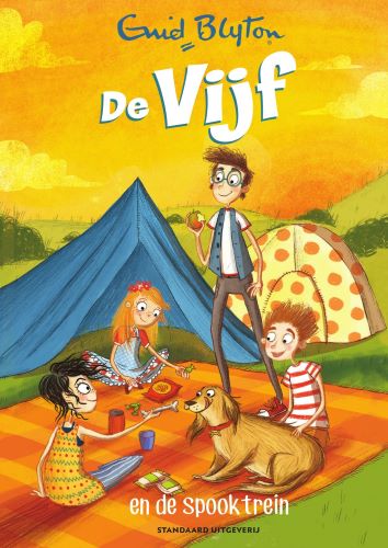 Omslag van De Vijf en de spooktrein