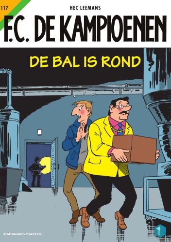 Omslag van De bal is rond