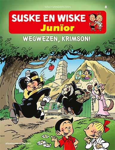 Omslag van Wegwezen, Krimson!