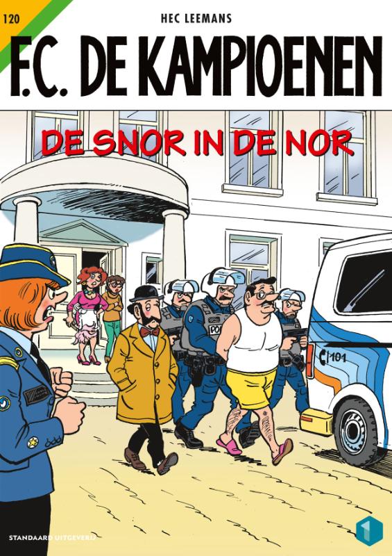 Omslag van De snor in de nor