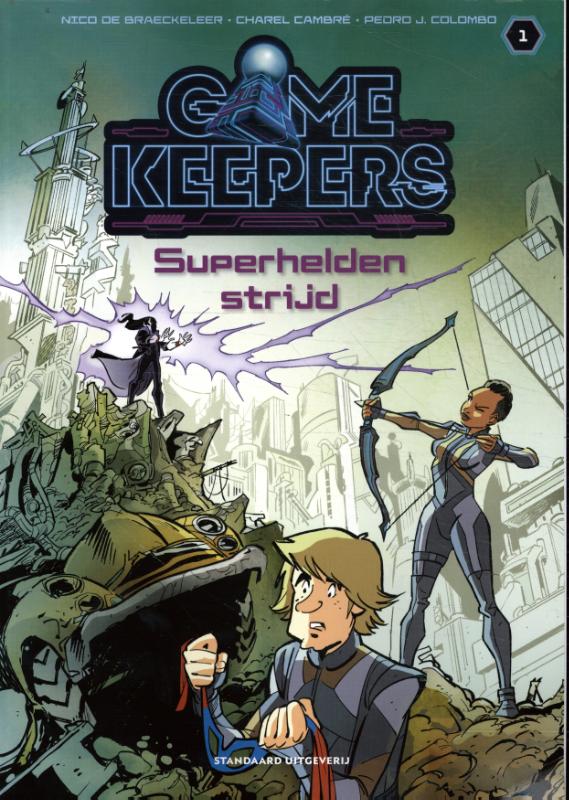 Omslag van Superhelden Strijd