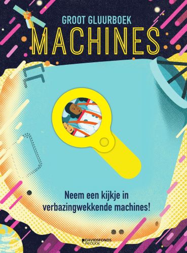 Omslag van Groot gluurboek: machines
