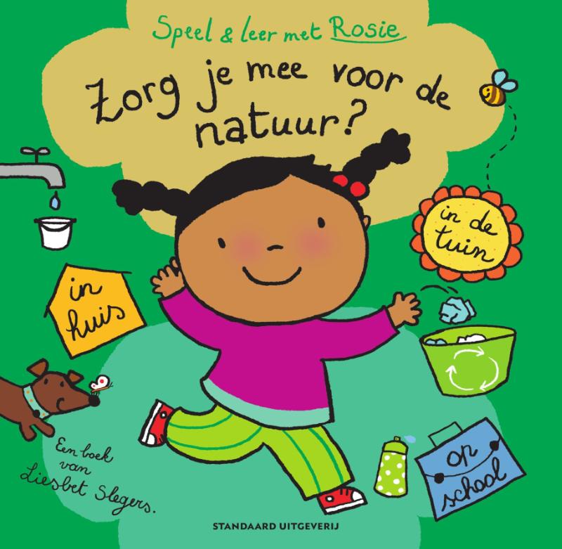 Omslag van Speel en leer met Rosie: Zorg je mee voor de natuur?