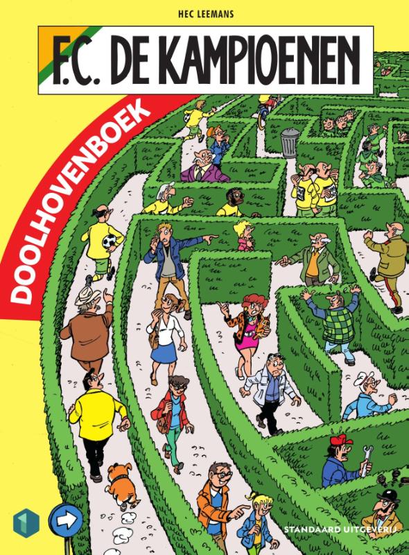 Omslag van F.C. De Kampioenen Doolhovenboek