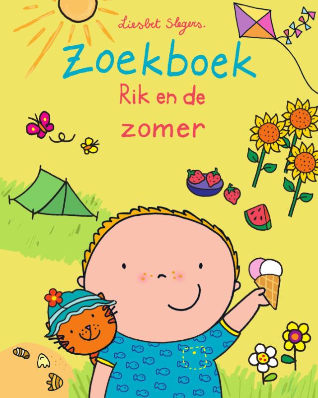 Omslag van Zoekboek Rik en de zomer
