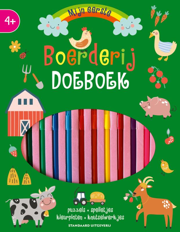 Omslag van Mijn eerste boerderij doeboek