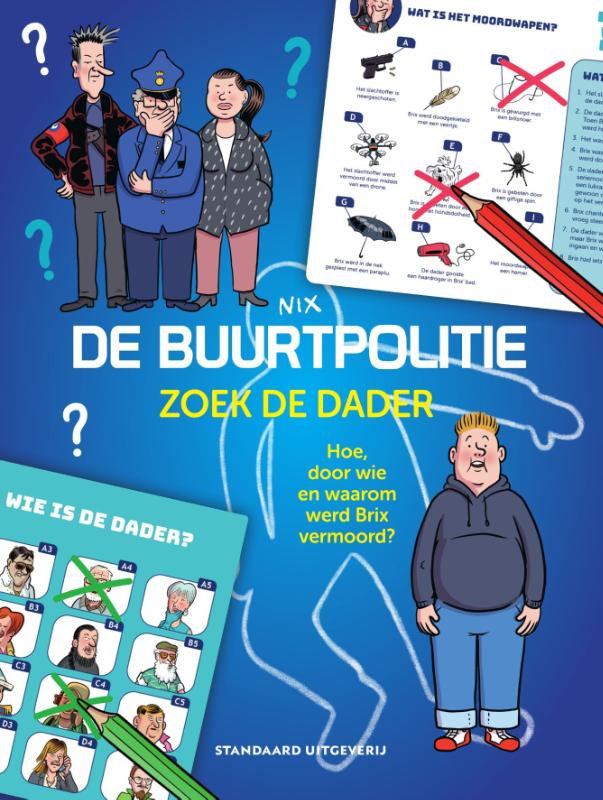 Omslag van De Buurtpolitie: Zoek de dader