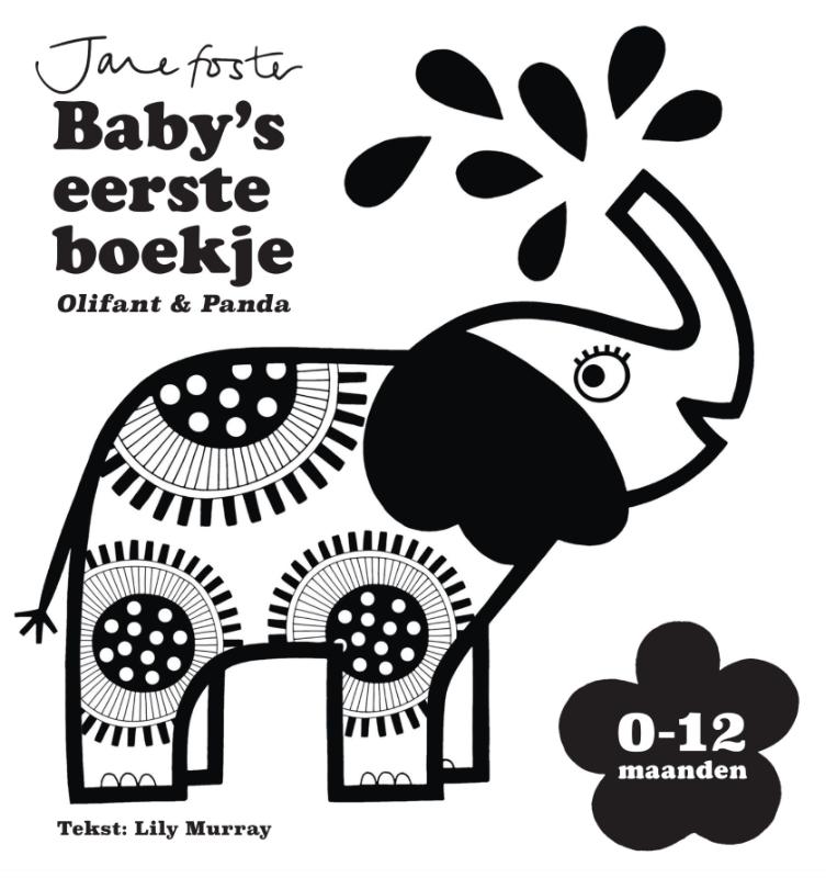 Omslag van Baby's eerste boekje: Olifant & Panda