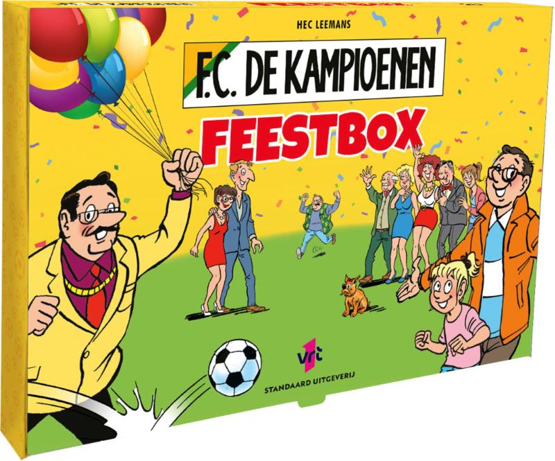 Omslag van F.C. De Kampioenen Feestbox