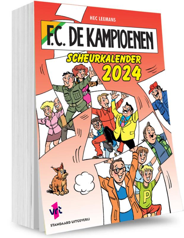 Omslag van F.C. De Kampioenen Scheurkalender 2024