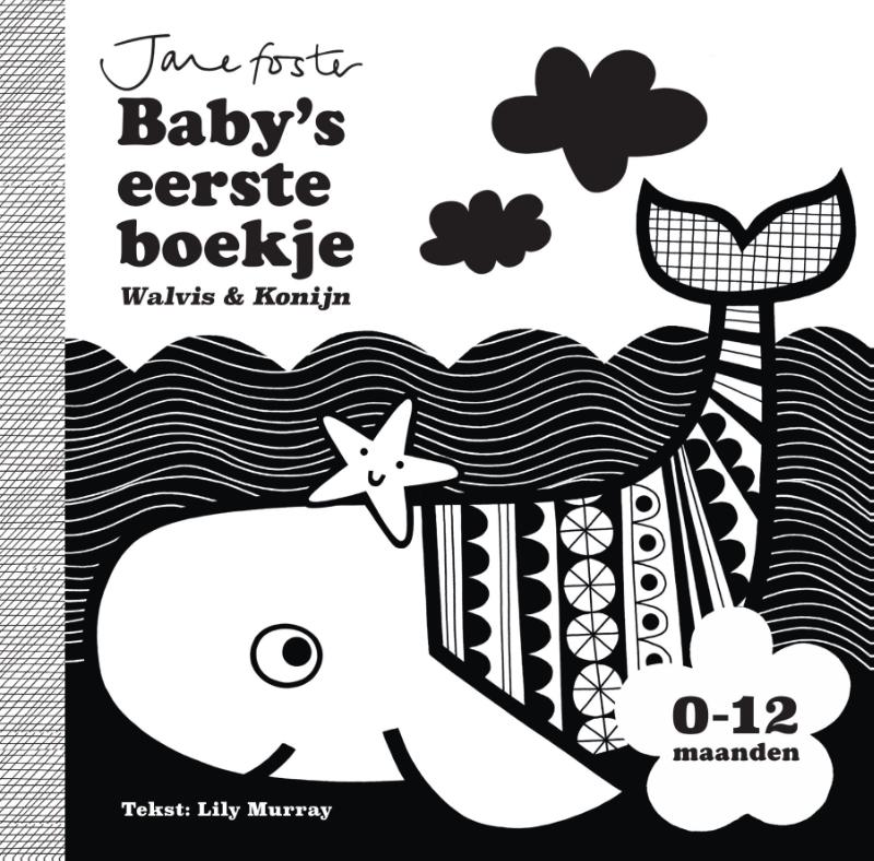Omslag van Baby's eerste boekje: Walvis & Konijn