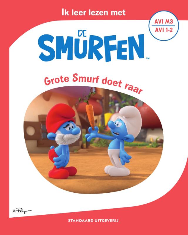 Omslag van Grote Smurf doet raar