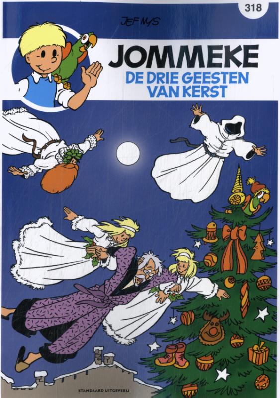 Omslag van De drie geesten van Kerst