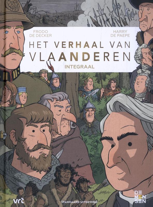 Omslag van Het verhaal van Vlaanderen