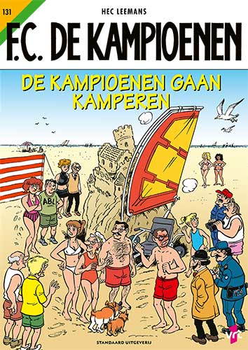 Omslag van De Kampioenen gaan kamperen