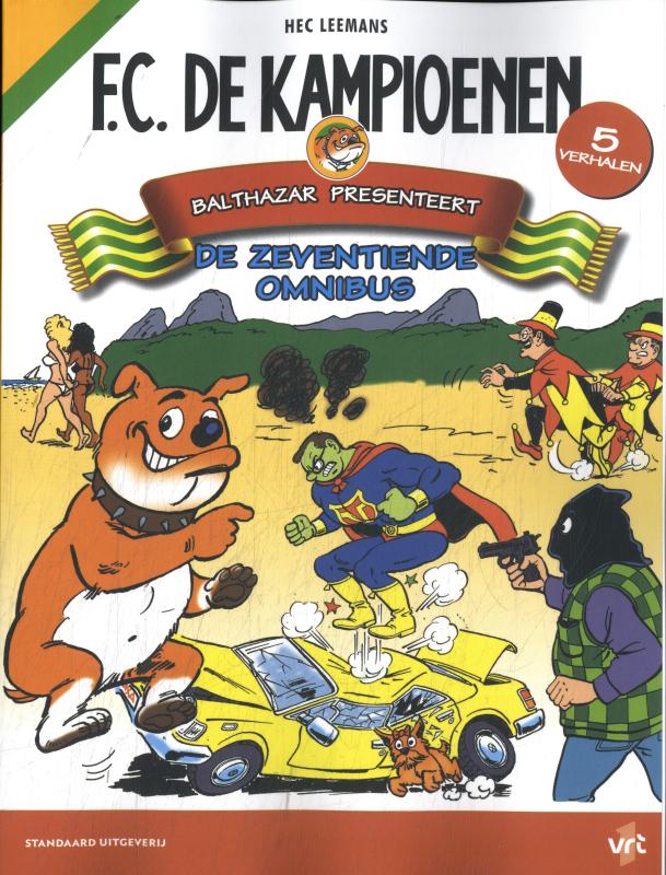 Omslag van Balthazar presenteert de zeventiende omnibus