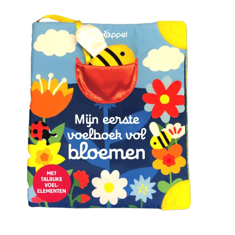 Omslag van Mijn eerste voelboek vol bloemen