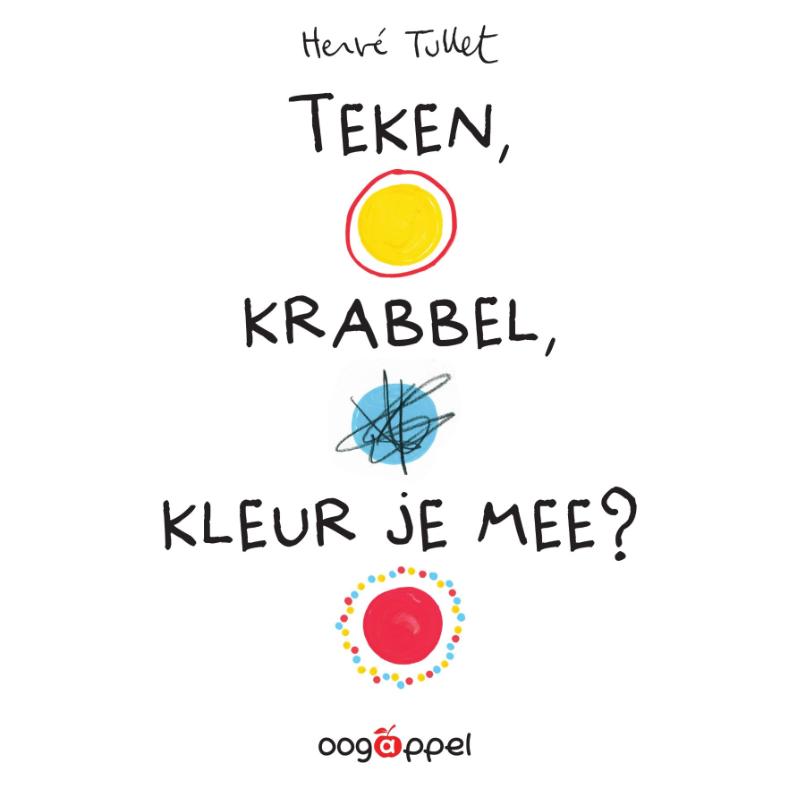 Omslag van Teken, krabbel, kleur je mee?