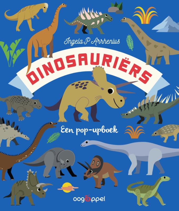 Omslag van Dinosauriërs Een pop-upboek