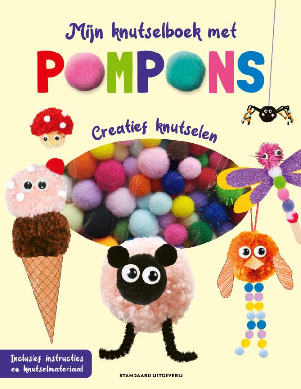 Omslag van Mijn knutselboek met pompons