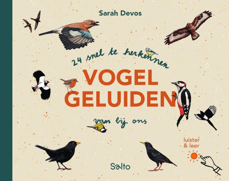 Omslag van 24 snel te herkennen vogelgeluiden van bij ons