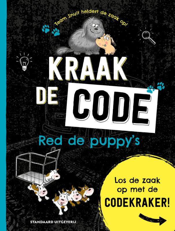 Omslag van Kraak de code: Red de puppy's