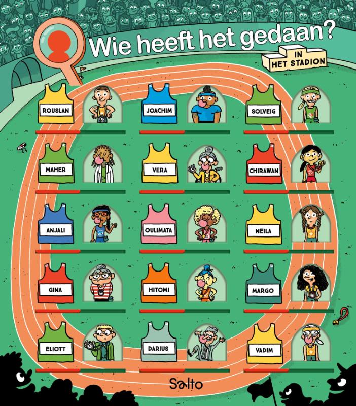 Omslag van Wie heeft het gedaan? In het stadion