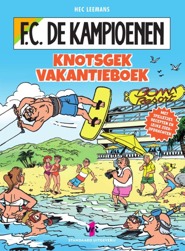 Omslag van Knotsgek vakantieboek