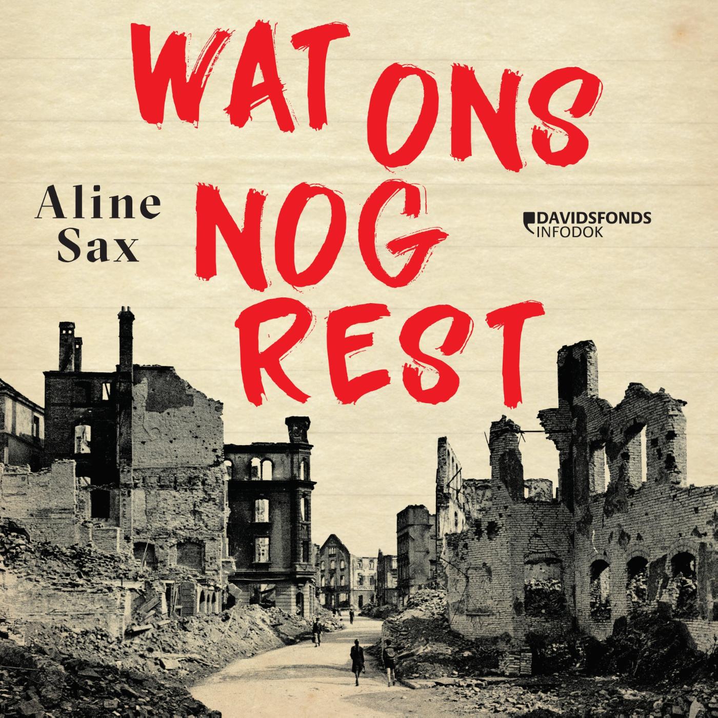Omslag van Wat ons nog rest